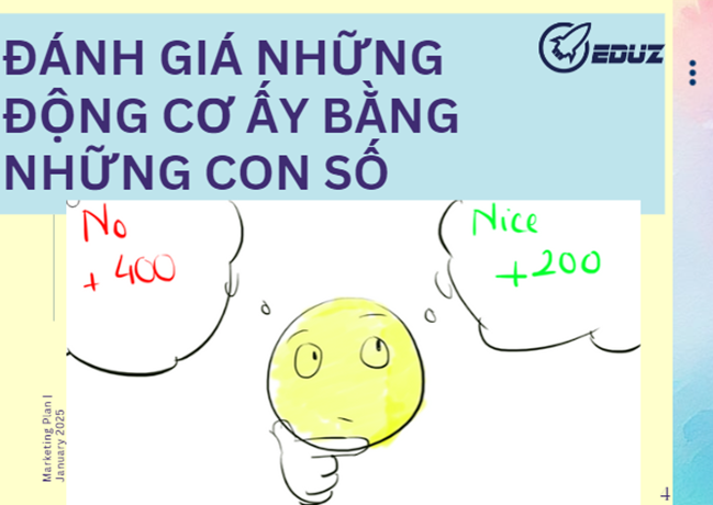 4. Xếp hạng điểm số cho những động cơ đó